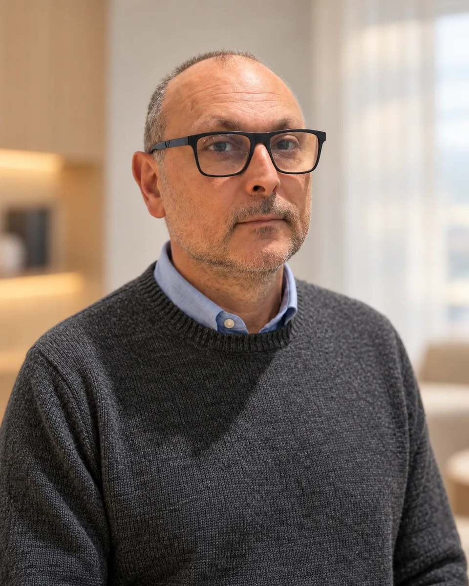 Retrato de Chema García
