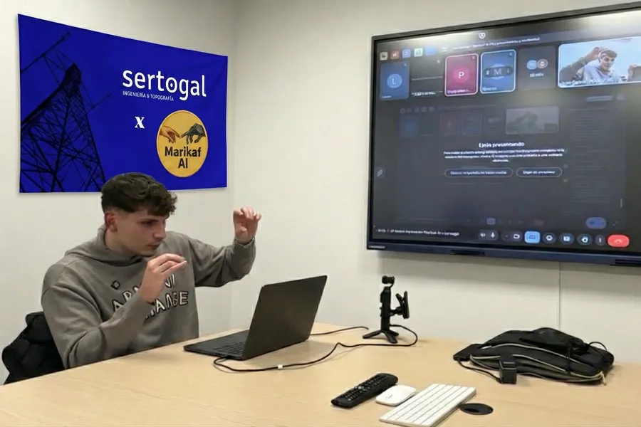 Formación de IA para el equipo de Sertogal, ingeniería eléctrica y topografía
